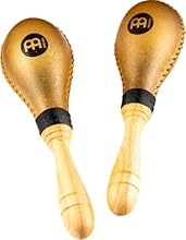 Handmade - These maracas with a rawhide body and a round wooden handle are made by hand Traditional - This shaker is available in 3 different sizes, with Traditional being the medium size For Music Productions - These maracas with a wide frequency sp...