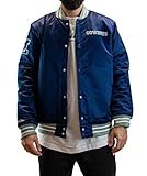 Mitchell & Ness NFL Heavyweight Satin Jacket Dallas Cowboy - Navy, M