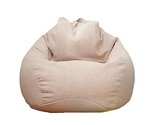 ビーズクッション 座布団 ソファベッド ビーズソファ 人をダメにするソファ 健康クッション 怠惰なソファ 休み 疲労を軽減 ストレスを軽減 人間工学設計 座り心地良い オールシーズン適用 快適 安全 無味 無毒 ふわふわ Lサイズ ベージュ色