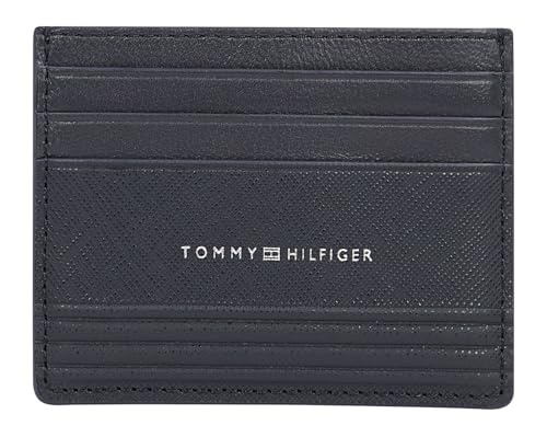 Tommy Hilfiger TH BUSINESS CC HOLDER Erkek Cüzdan, Mavi, Tek Beden