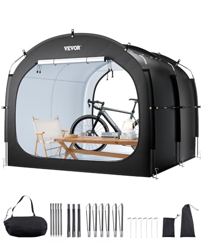 Abri à vélo étanche VEVOR tente de rangement extérieur pour 5 vélos