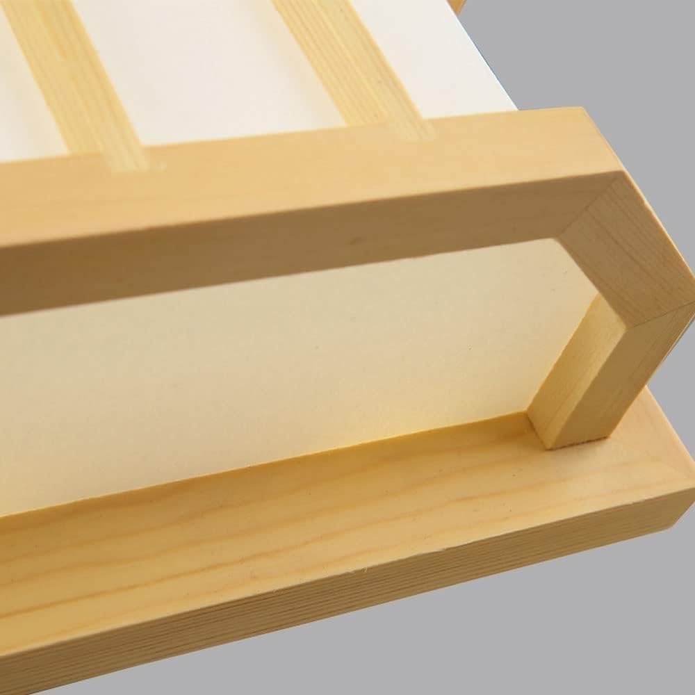 Modern Light Luxury LED Hallway Wall Light Fixtures Indoor Rustic Farmhouse Wood Wall Sconce Hardwire Japanese Acrylic Vintage Bedside Wall Lamp Mount Lantern for Bedroom Living Room