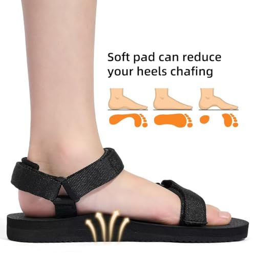 Kids Hiking Sandals Boys Girls Yoga Mat Insole Comfortable Walking Water Sandals With Arch Support for Beach Travel Athletic4