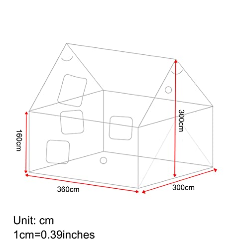 Carpa de lona de algodón impermeable GeRRiT 10x12ft para 8-10 personas miniatura 4