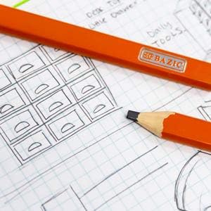 Miniatura 4 de Cuaderno de composición BAZIC Cuadrados Cuadrados de 100 hojas en espiral, 100 hojas, Diario de redacción para la escuela de oficina, paquete de 24