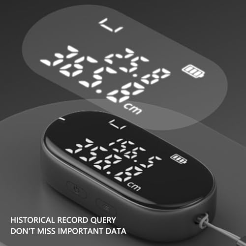 Cinta métrica digital con 5 modos y batería recargable miniatura 3