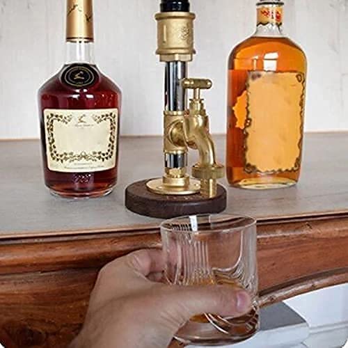 Amazon｜木製ウイスキー酒ディスペンサー - ウイスキーディスペンサー