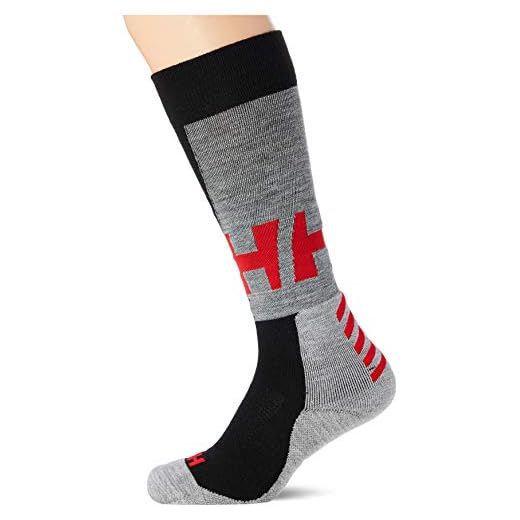 Helly Hansen Alpine medium strumpor, svart, 45–47