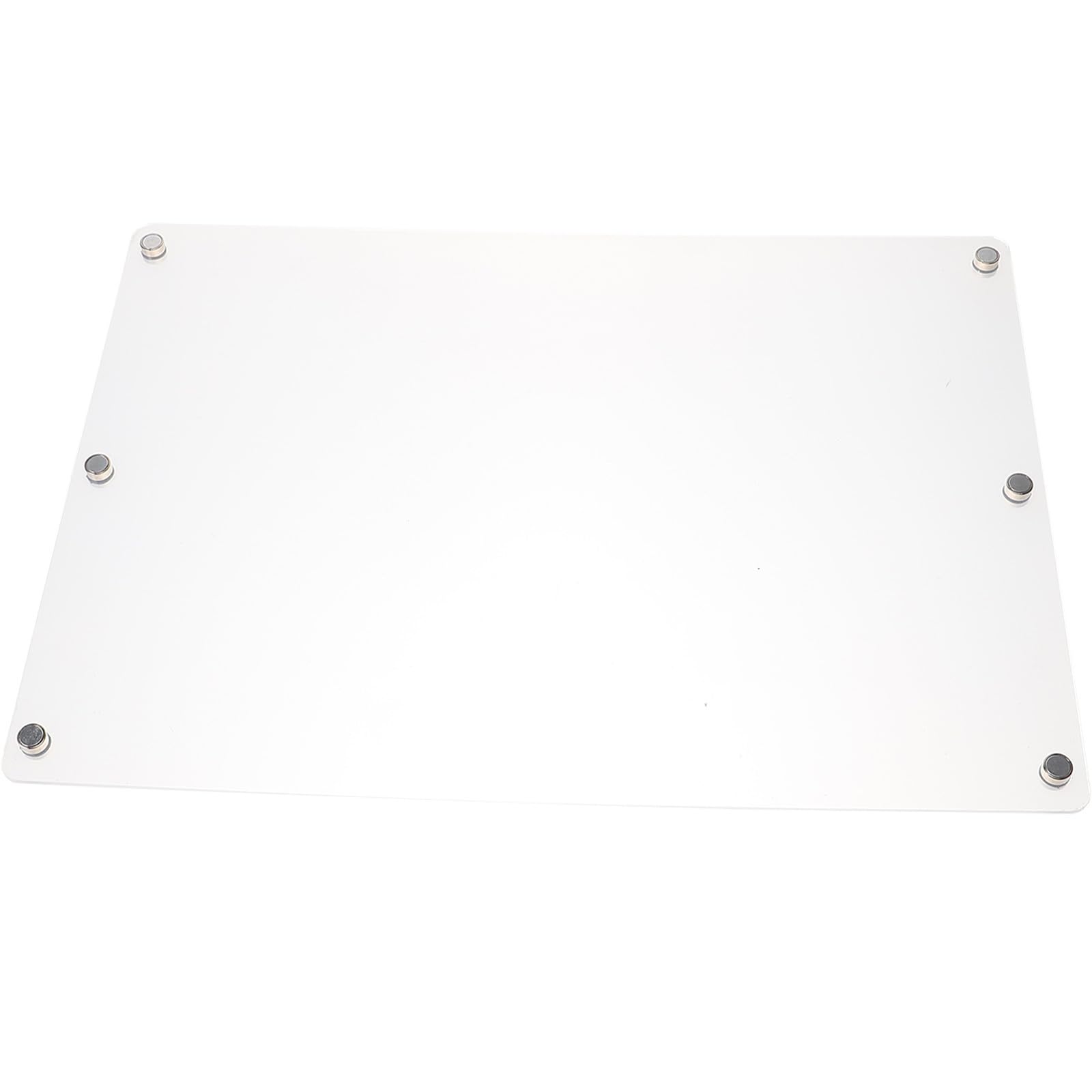 ABOOFAN Tableau Blanc Réutilisable Effaçable à Sec en Acrylique Magnétique Facile à Nettoyer pour Planning Frigo pour Rappel et Organisation Hebdomadaire