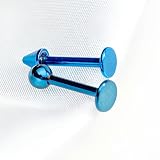 Decentraland zestaw 6 sztuk stal 16G stal nierdzewna 316L 3mm kulka do warg, tragus, piercing do uszu, biżuteria do piercingu ciała. Zestaw zawiera kolczyki z kulkami o długości 6/8/10 mm, pierścienie