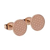 Alle 6 Motive erhalten Sie in 3 unterschiedlichen Legierungen als feine Ohrstecker.