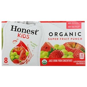 Honest – Honest Kids Organic Juice Drink Super Fruit Punch (Pack of 2)2