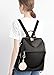 Imagen de zhongningyifeng Mochila para las mujeres de cuero de la PU a prueba de agua de viaje casual lindo bolso de hombro para las niñas
