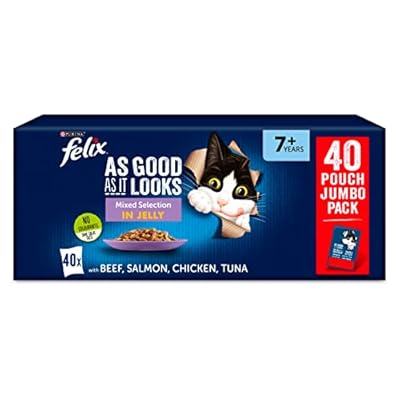 Felix As Good As It Looks 7+ Mixed Cat Food 40x100g