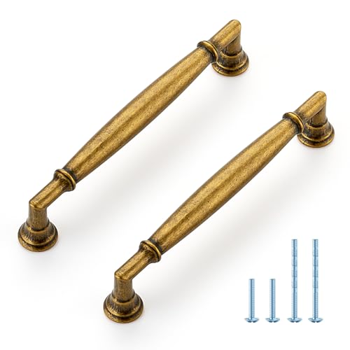 HOME EDIT Antique Brass Cabinet Handles 5 Inch Pulls 20 Pack by HOME EDIT - Used condition - US$50.42