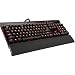 CORSAIR K70 LUX Mechanical Gaming Keyboard - Backlit Red LED - USB Passthrough & Media Controls - Linear & Quiet - Cherry MX Red