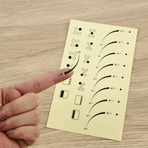 Manwu 2 Sets Flame Indicators Ring Stove Sticker Decal Label For Burner Cooktop Hob Cooker Top Markings Oven Replacement Adhesive Knob Symbols (Black Print For Silver, White Or Light Coloured Stove) #TOP5