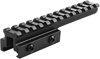 Lion Gears 5" Long with 12 Slots 0.75" Low Profile Slim Riser Mount - BRIDGEMOUNT
