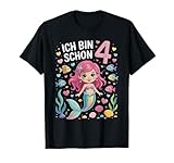 Meerjungfrau Kinder Geburtstag Ich Bin Schon 4