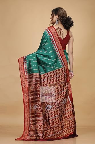 NUAPATANAPATA sambalpuri silk saree in pure silk – image 2