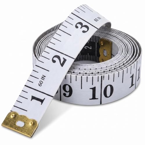 Measuring Tape for Body Measurements, Soft Tape Measure Double Scale, Has 150 Centimetre Scale on...