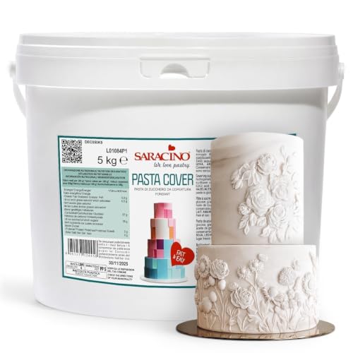 Pâte de couverture Saracino couvercle de pasta blanche premium 5kg