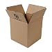 Duck Brand Kraft Corrugated Shipping Boxes, 6" x 6" x 6", Brown, 12-Pack (394540)