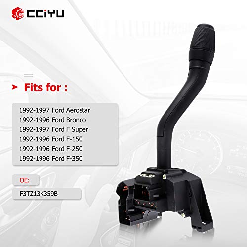 Cciyu Multifunction Combination Switch Turn Signal Switch Replacement Fit For 1992 1993 1994 1995 1996 1997 For Ford F3Tz13K359B,F8Tz13K359Ab,F3Uz13K359C,F3Ta13K359Da #TOP1