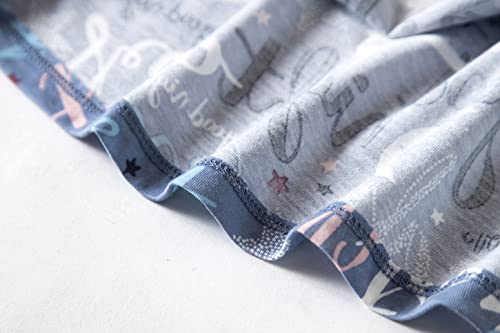 Pnaeong Women's Pajama Set - Cotton-Blend Short-Sleeve Loose Top With Matching Capri Bottoms Sy215-Good Night-Xl #TOP4