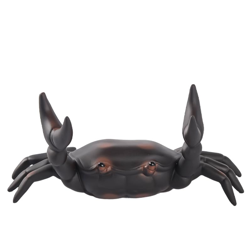 Figurka Herbata Zwierzę Domowe Ceramiczne Fioletowy Piasek Kung Fu Zestaw Herbaty Kreatywna Herbata Ozdoby Dla Zwierząt Krab Herbata Stół Do Zabawy Stolik Dla Zwierząt Fortuna Zestaw
