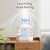 DREO Humidifiers for Bedroom, Top Fill 4L Supersized Cool Mist Humidifier, 36H Runtime, 28 dB Quiet Ultrasonic Air Humidifier for Large Room, Plants, Baby Nursery, Indoor, Night Light, Easy to Clean
