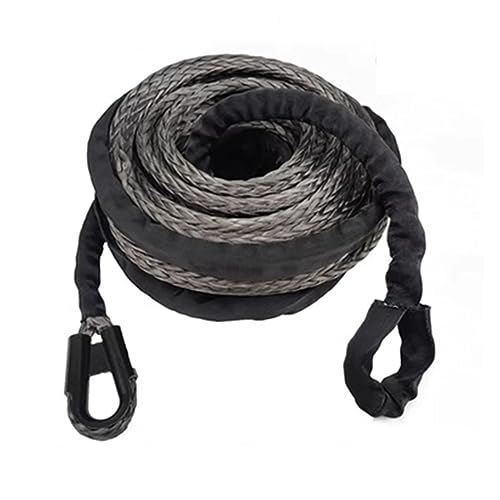 Cuerda de remolque sintética de 15m y 12 toneladas para rescate en ATV y SUV