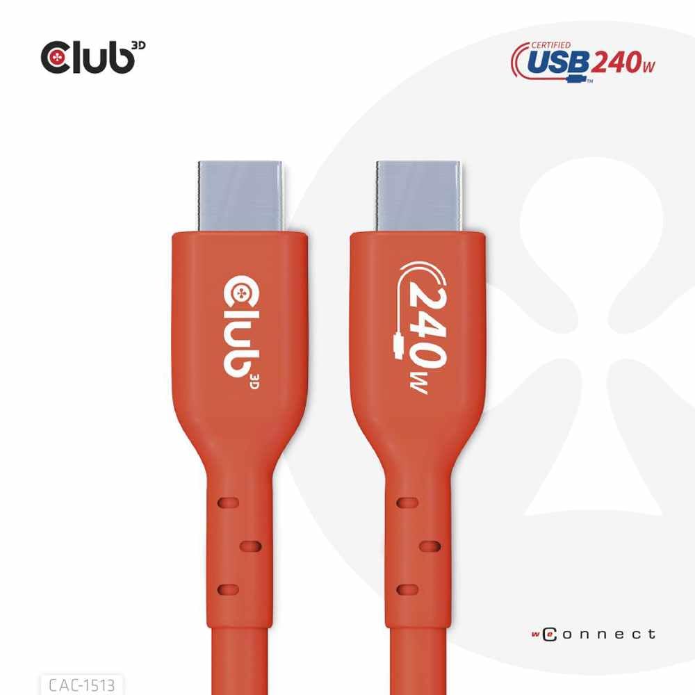 Amazon.com: Club 3D CAC-1513 USB2 Type C to Type C Certified Bi