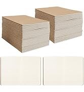 30 Pack Journal Notebook, Kraft Cover 30 sheets/60 pages Lined Paper Journal for Traveler, Notes,...
