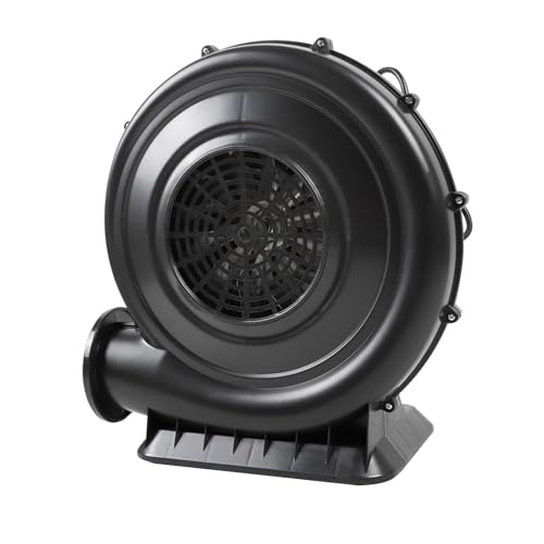 Ventilador de alta presión, 370 W, gran volumen de aire de 340 m³/h, para juguetes inflables, bomba de aire, ventilador eléctrico