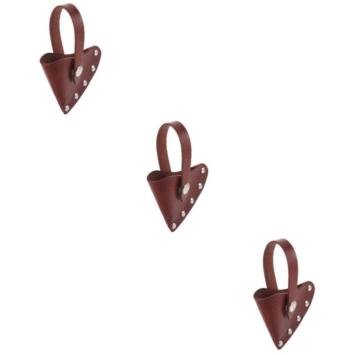 YARNOW 3pcs Ax Set Outdoor Tools Axe Camping Axe Protector Axe Tool Waist Bag Axe Protective Sleeve Axe Carrying Bag Hatchet Cover Leather Axe Protective Hatchet Cover