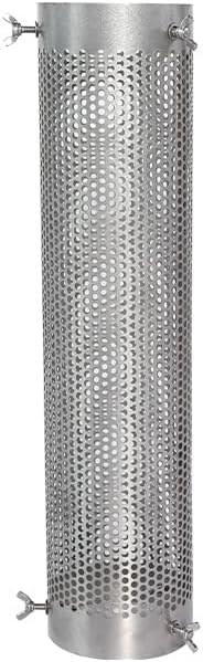 煙突ガード テント保護 メッシュテントプロテクター 薪ストーブ煙突用 プロテクター ステンレス製 アウトドアキャンプ用