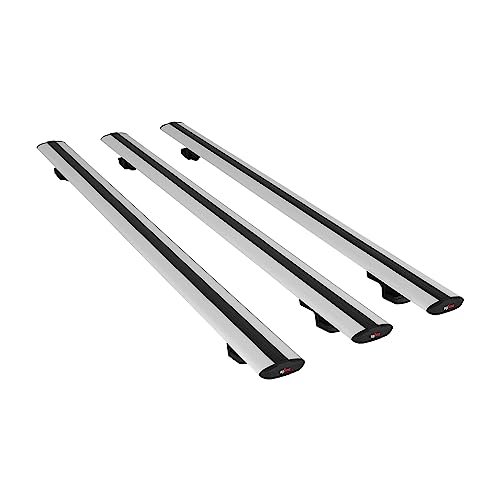 Compatible with Chevrolet Captiva 2007-2011 Roof Rack Basic Model Roof Rack 3 Bars Pack Rack Grey