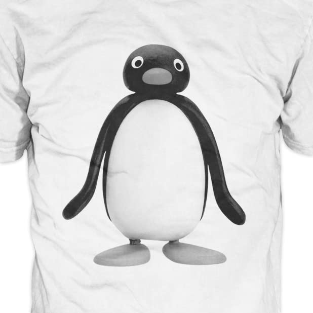 Amazon Com Retro Pingu T Shirt Classic Kids Tv Show Vintage Childrens Penguin Geek 90s Nerd Funny Handmade Products