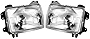 For Nissan Xterra Headlight 2000 2001 Pair Driver and Passenger Side For NI2502121 | 26060-3S525