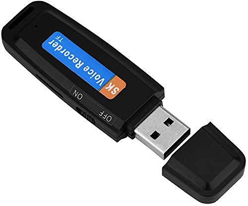 Voice Recorder USB Audio Hidden Device 32GB Support | Small Size Mini | Portable | in Built Microphone mic | Dictaphone | Without Light Latest Model (0 GB) Asleesha-image-38