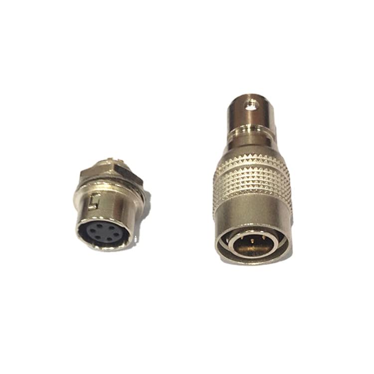 Conector aviación 5 piezas 6 pines JLT-RBNR8 HR10A-7R-6SB