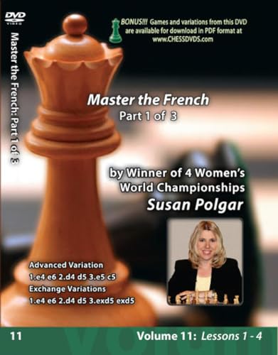 Susan Polgar WINNING CHESS THE EASY WAY - Volume 1, English, DVD, Basic Principles of Chess Video