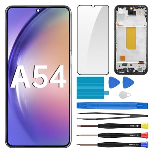 Écran pour Samsung Galaxy A54 avec châssis et numériseur complet SM-A546U