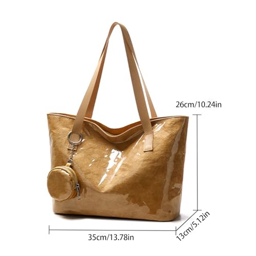 Large Capacity Shoulder Bag For Woman Stylish Commuting Simple Armpit Female Top Handle Trendy Handbag Women Large Capacity A3