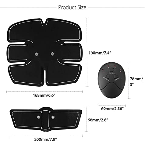 Tonificador Muscular Abdomen Ems Fit Control Smart Fitness