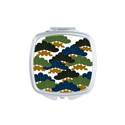 Miroir de poche portable cadeau culturel d'art abstrait