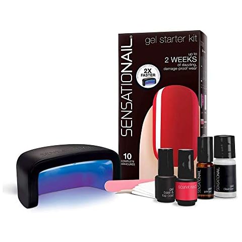 Sensationail Gel Polish Starter Kit in Scarlet Red Cover
