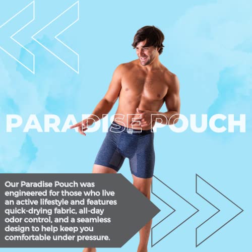 Turq Mens Underwear Boxer Brief | Anti Chafing, Moisture Wicking, Athletic & Swimming Underwear for Men (All 2-Packs)2