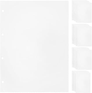 ABOOFAN 20pcs PP Photo Album Replacement Pages, Loose Leaf